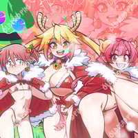 Image 1 of Kobayashi Family Christmas Photoshoot XL Mousepad