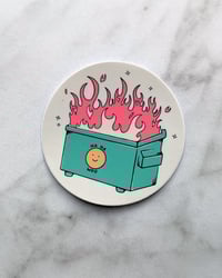 Image 1 of Dumpster Fire sticker