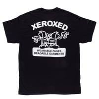 Image 1 of XEROXED Black Logo Tee