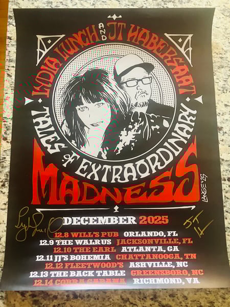 Image of Lydia / JT signed 18x24 poster