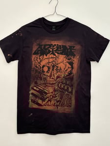 Image of Abizm- bleach Skull tee