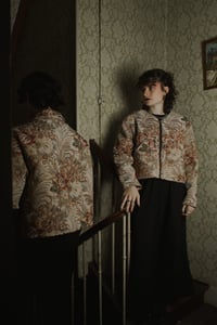 Blouse tapisserie beige