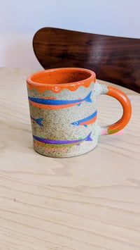 Image 1 of SECOND- Swimming Sardine Mug