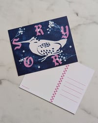 Image 1 of Sorry postcard