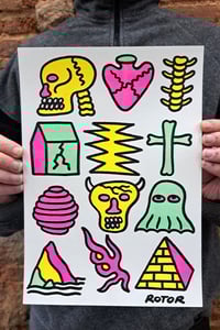 Image 1 of SYMBOL OF LIFE RISO AND STICKERS