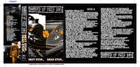 Image of BURNED UP BLED DRY "NEXT STOP... DEAD STOP.." Cassette PRE-ORDER