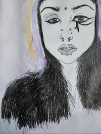 Image 3 of "Protector" painting
