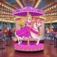 PRESALE - Carousel Characters - Rapunzel
