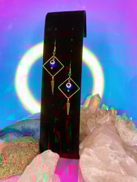 "See No Evil" Earrings (Gold plated)