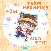 Image 3 of (PRE-ORDER) TEAM MEOWETICS KEYCHAINS