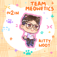 Image 4 of (PRE-ORDER) TEAM MEOWETICS KEYCHAINS