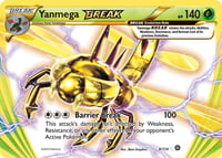 Yanmega BREAK - XY - Steam Siege - Near Mint