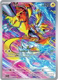 Zeraora - 151/142 - SV07: Stellar Crown - Near Mint