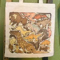 Image 4 of DA: Beasts of Thedas Canvas Tote Bag