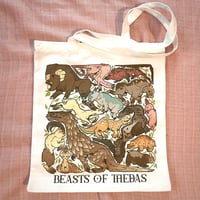Image 1 of DA: Beasts of Thedas Canvas Tote Bag