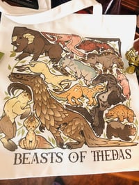 Image 3 of DA: Beasts of Thedas Canvas Tote Bag