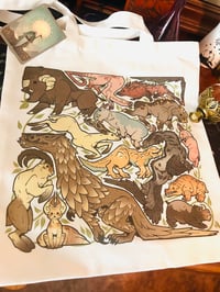 Image 2 of DA: Beasts of Thedas Canvas Tote Bag