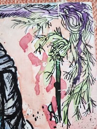 Image 2 of "Ghosts you leave behind are the hardest to say goodbye" painting