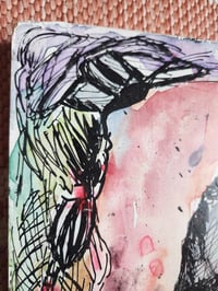 Image 4 of "Ghosts you leave behind are the hardest to say goodbye" painting