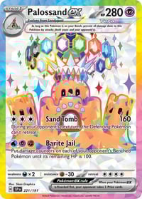 Palossand ex - 221/191 - SV08: Surging Sparks - Near Mint