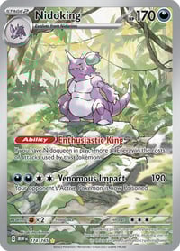 Nidoking - 174/165 - SV: Scarlet & Violet 151 - Near Mint