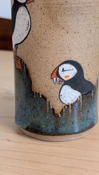Image 3 of Puffin Vase C