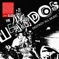 the WEIRDOS - "Destroy All Music" Lp (color vinyl)