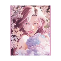 Image 1 of Reno Hydrangea Matte Vertical Poster — Hi-Voltage Art Print