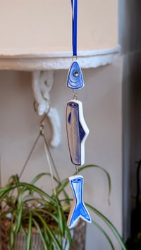 Image 1 of Cut Fish Porcelain Ornaments