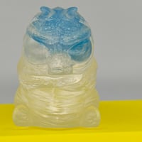 Image 1 of Double cast gus- snowflake inclusions silver b