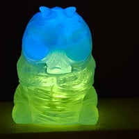 Image 2 of Double cast gus- snowflake inclusions silver b