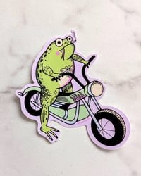 Frog Hog sticker