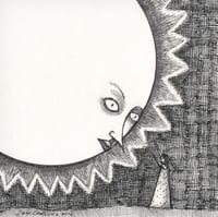 'Approaching A Star' Original Drawing