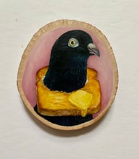 Image 1 of Finley Pigeon Painting