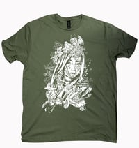 Army green t-shirt 
