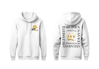 Concrete Rose White Hoodie