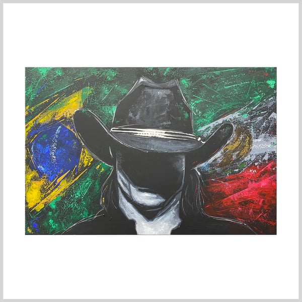 Image of SOMBRA - Original acrylic painting.