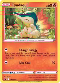 Cyndaquil - SWSH221 - SWSH: Sword & Shield Promo Cards - Near Mint