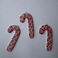 Image 2 of Blush Candy Cane Ornament 