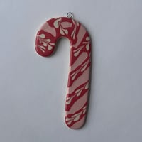 Image 1 of Blush Candy Cane Ornament 