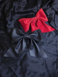 Image 2 of Leather Baby Bow