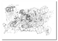 Image 1 of Paku Hot Rod - Gift Card 1 Sketch Raw