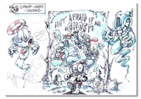 Cuphead Ghosts Sketches