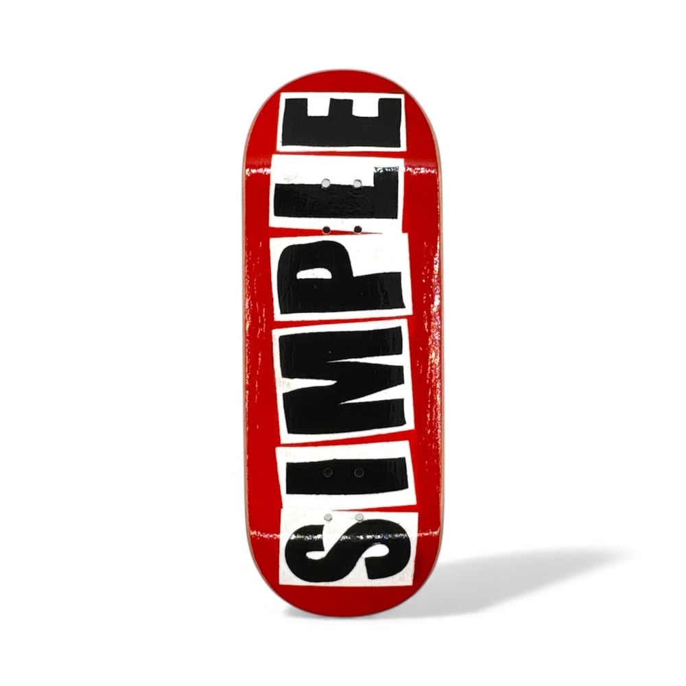 Image of FBC x Simple Decks "Black/White Faker"