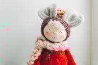 Image 4 of Hope - Wool Filled, Waldorf Inspired, Weighted Doll with removable clothes