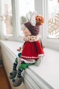Image 5 of Hope - Wool Filled, Waldorf Inspired, Weighted Doll with removable clothes