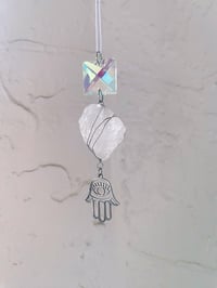 "Echoes of Protection" Car Charm/ Suncatcher Version 3