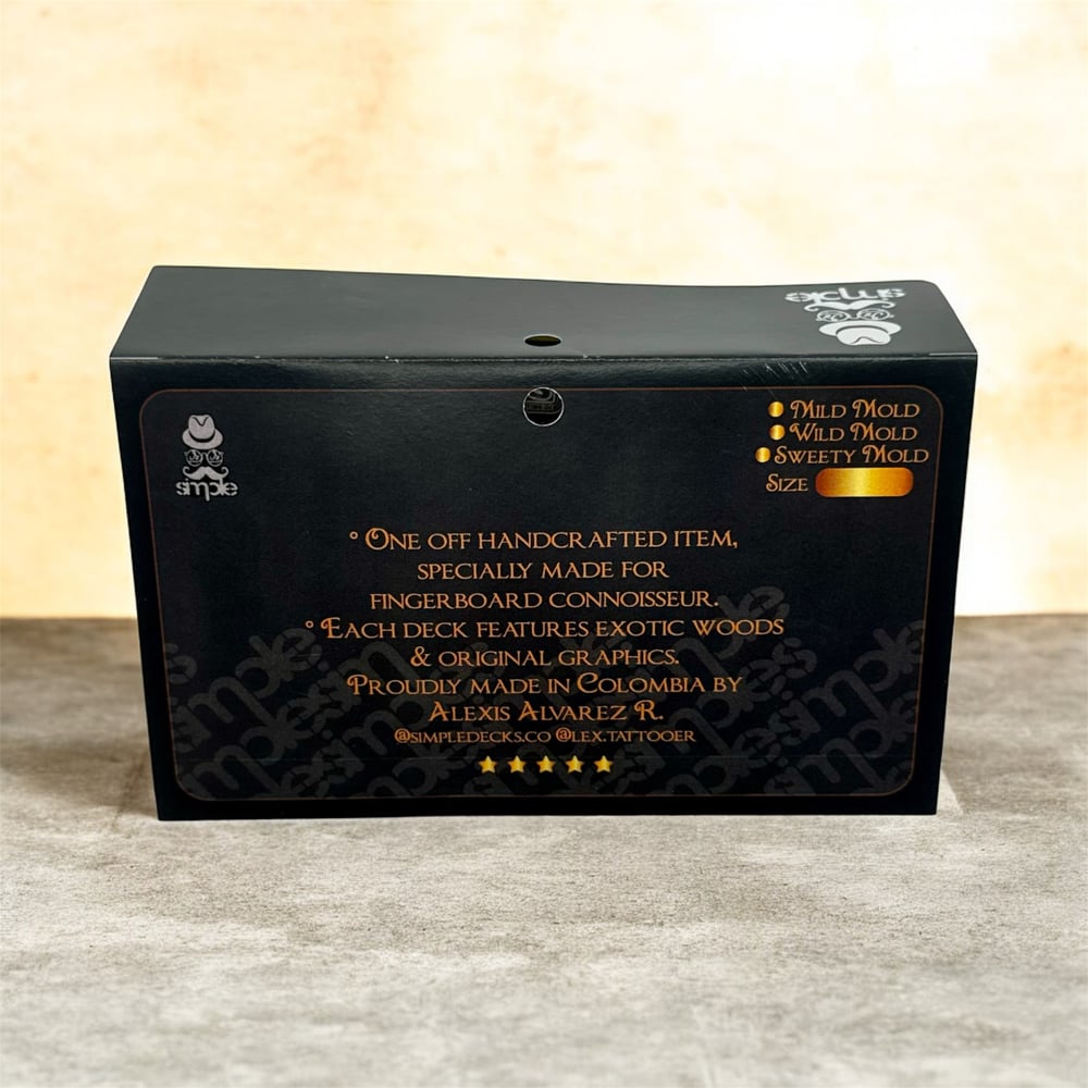 Image of FBC x Simple Decks "Tie Dye Mini Logo #1"