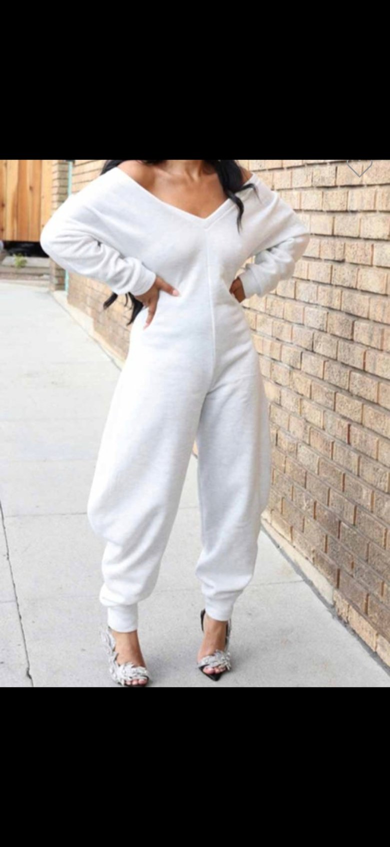 Image of Cozy Sweatshirt Jumpsuit 