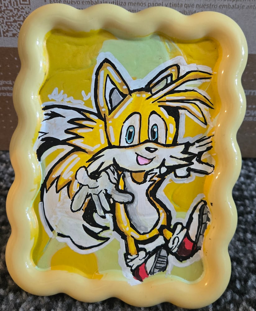 Image of Tails Painting 
